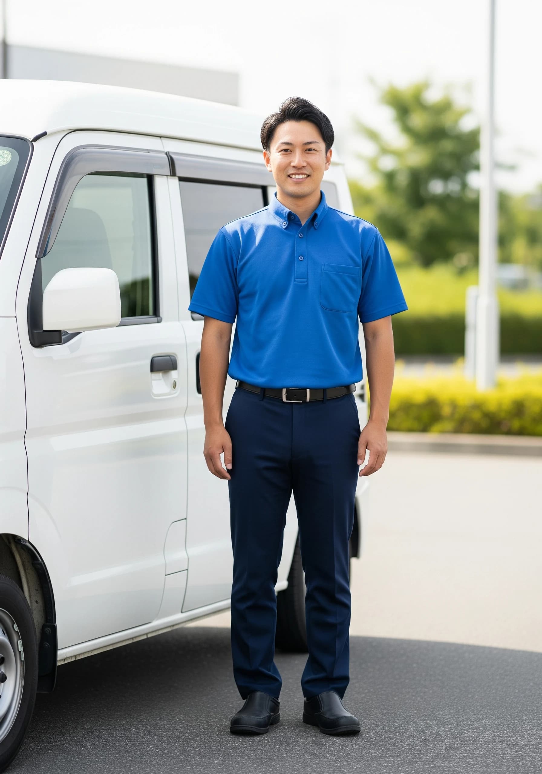 軽貨物配送を担当するドライバー